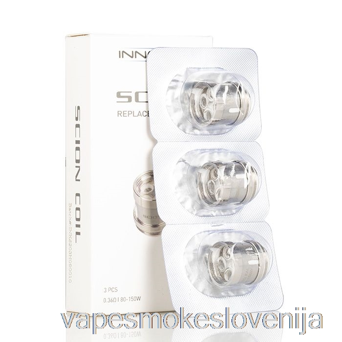 Vape Slovenija Innokin Scion Plexus Nadomestne Tuljave 0.36ohm Scion Quad Tuljave